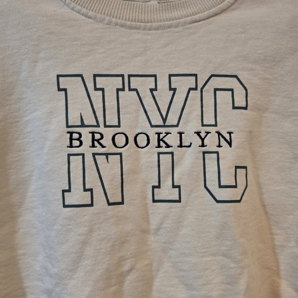 NYC Brooklyn Cream Sweater - Picture 2 of 6